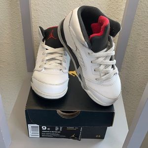 JORDAN 5 RETRO BT size 9C